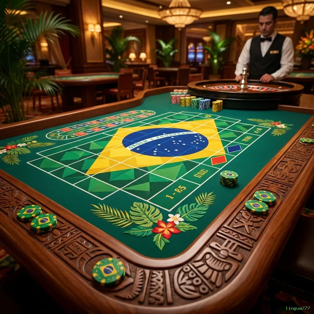 Imagem promocional da lingua777 mostrando a plataforma e suas vantagens